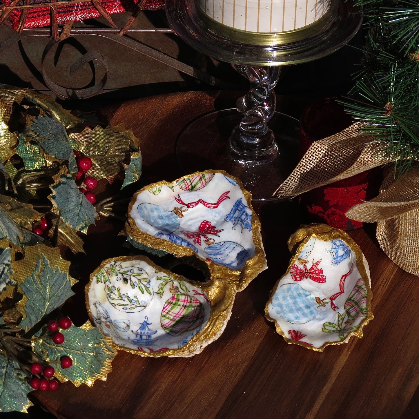 noel trinket dish