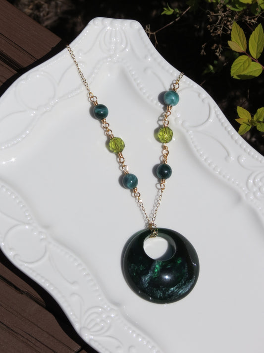 large jade necklace