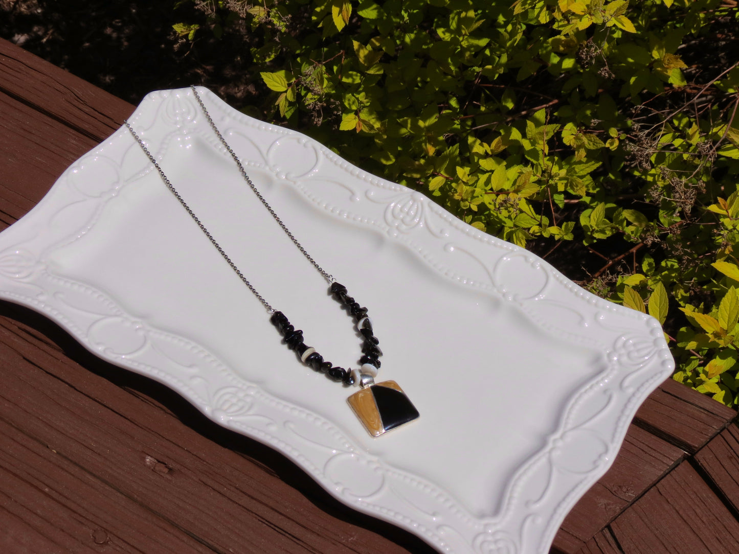 onyx necklace