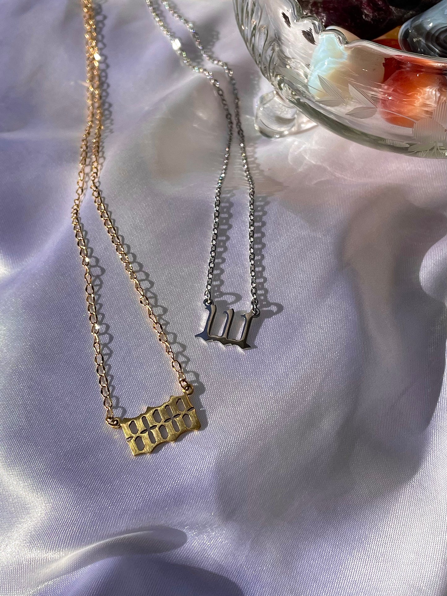 angel number necklace