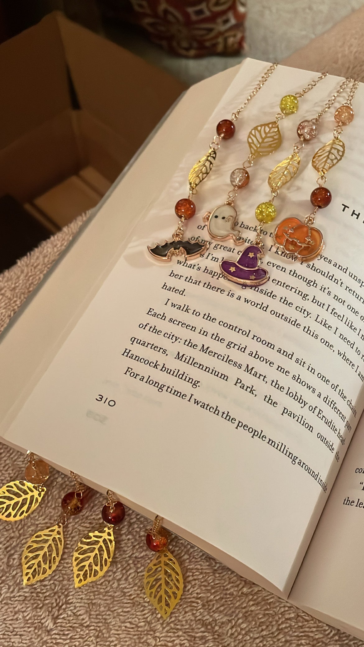 spooky bookmarks
