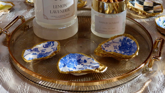 a european summer trinket dish