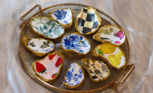 botanical trinket dish