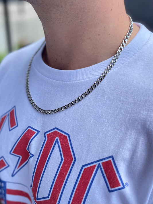 men’s chain link necklace