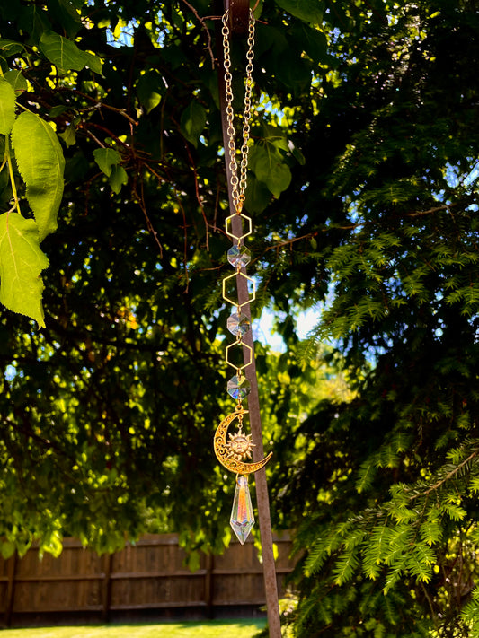 sun & moon catcher