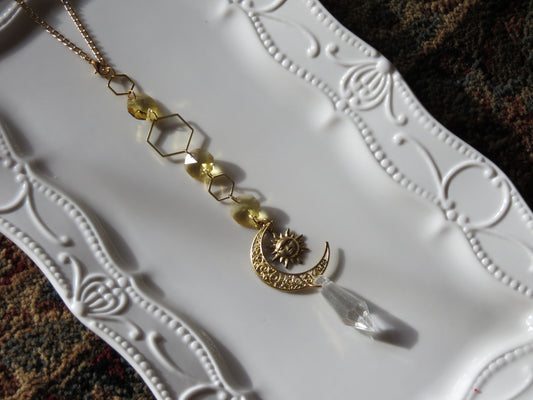 bright and yellow sun catcher