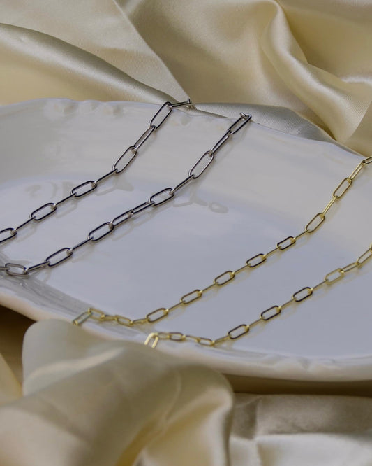 paperclip chain necklace