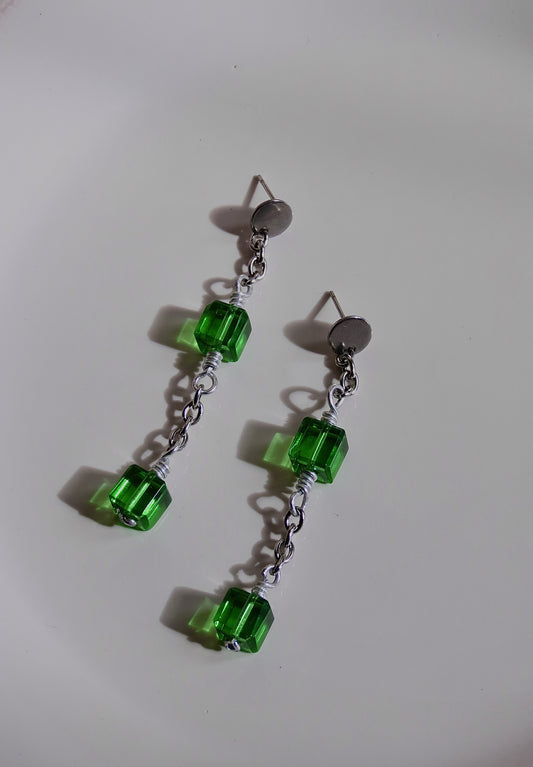 verdant dangle earrings